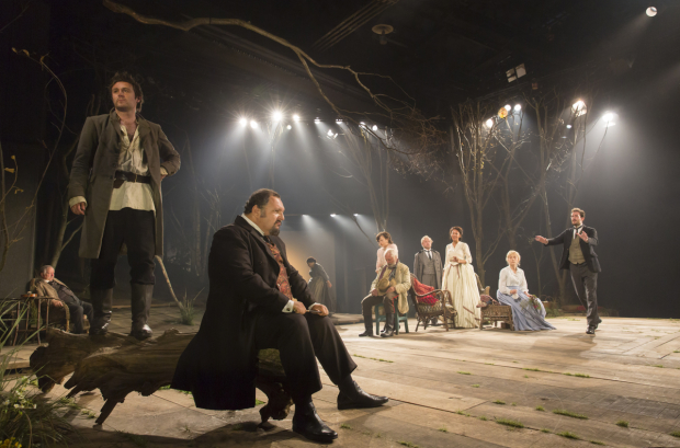 The company of Platonov at Chichester Festival Theatre