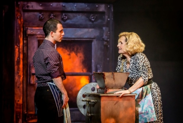 George Ure as Tobias and Janis Kelly as Mrs Lovett in Sweeney Todd (WNO)