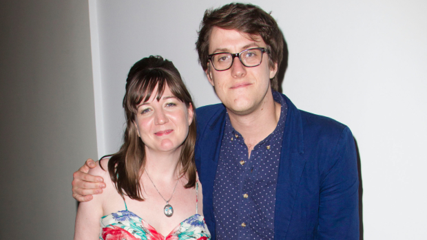 Josie Rourke and Nick Payne at the launch of  Same Deep Water As Me in 2013