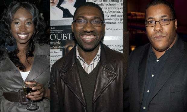 Playwrights Bola Agbaje, Kwame Kwei Armah and Roy Williams