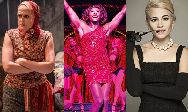 Jenna Russell in Grey Gardens, Matt Henry in Kinky Boots and Pixie Lott in Breakfast at Tiffany&#39;s