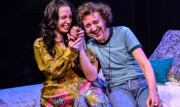 David Boyle (Marty Feldan) and Rebecca Vaughan (Lauretta Feldman)