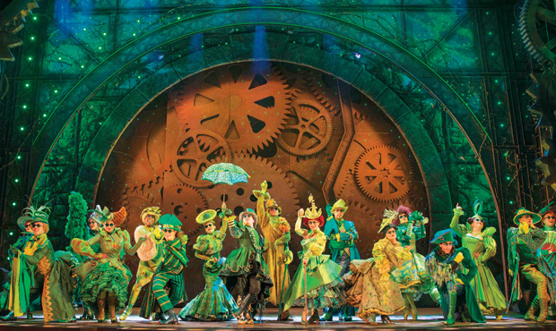 The cast of Wicked