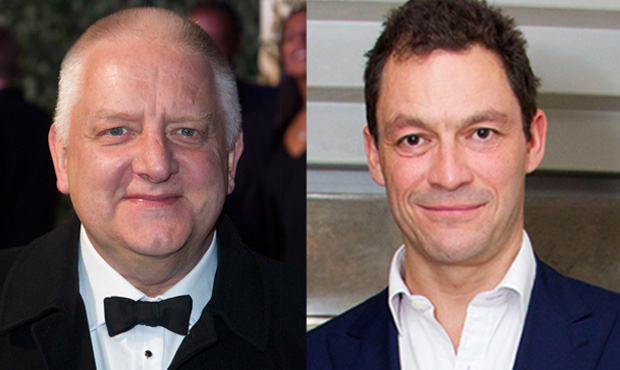 Simon Russell Beale and Dominic West