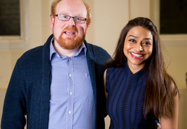 David Mears (Stratford-upon-Avon) with Ayesha Dharker