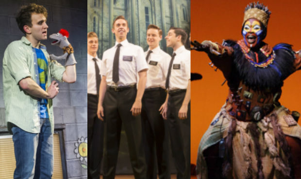 Hand to God, Book of Mormon and The Lion King Broadway transfers