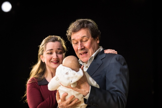 Amy Molloy (Julie) and Stephen Rea (Eric Miller) in Cyprus Avenue