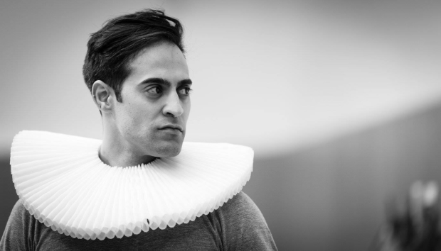 Ankur Bahl (Helenus) in rehearsals for A Midsummer Night&#39;s Dream
