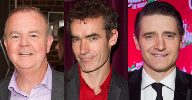 Ian Hislop, Rufus Norris and Tom Chambers 