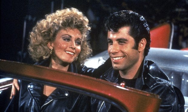  Olivia Newton-John and John Travolta in the 1978 film adaptation