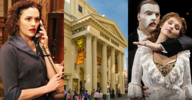 The Mousetrap, the Lyceum Theatre and The Phantom of the Opera