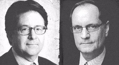Lawyers Dean Strang and Jerry Buting