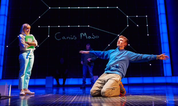 Jo Castleton (Siobhan) Joseph Ayre (Christopher) The Curious Incident of the-Dog in the Night-Time