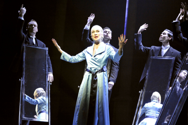 Madalena Alberto in the West End production of Evita