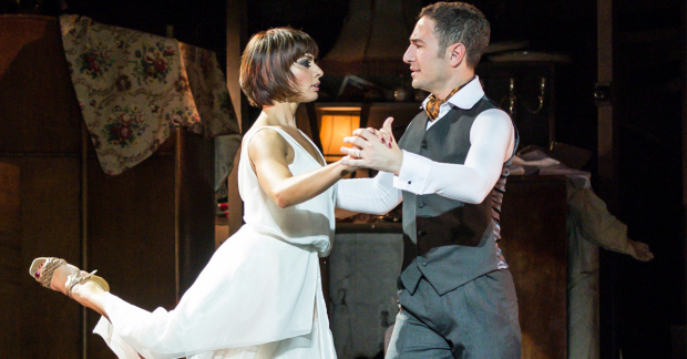 Flavia Cacace and Vincent Simone in The Last Tango