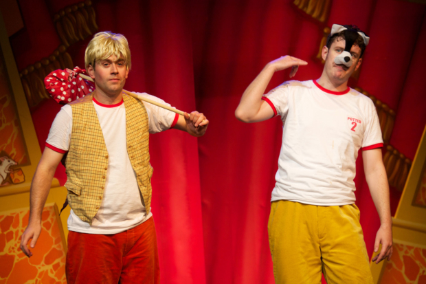 Daniel Clarkson and Jefferson Turner in Potted Panto