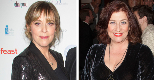 Mel Giedroyc and Caroline Quentin