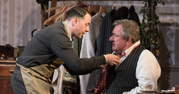 Reece Shearsmith and Ken Stott in The Dresser