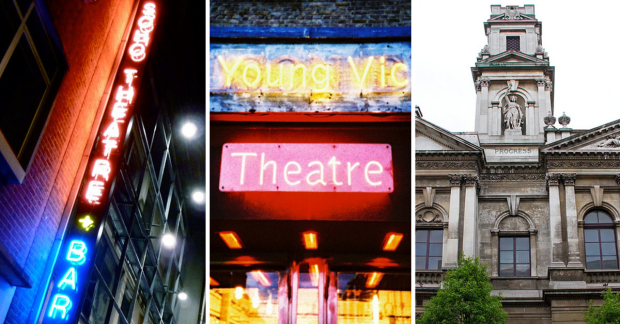 Soho Theatre, the Young Vic and Shoreditch Town Hall