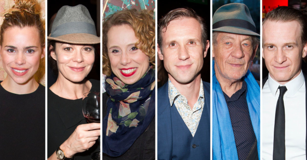 Billie Piper, Helen McCrory, Michelle Terry, Ian Hallard, Ian McKellen and Jamie Parker