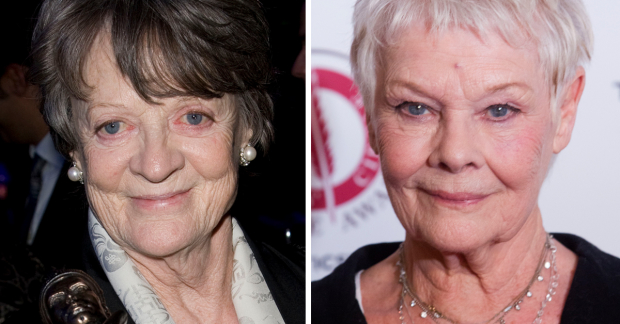 Dame Maggie Smith and Dame Judi Dench