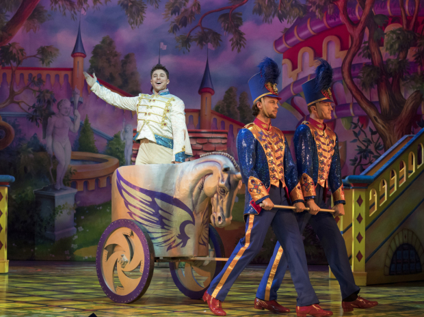 Duncan James (Prince Charming) in Snow White and the Seven Dwarfs
