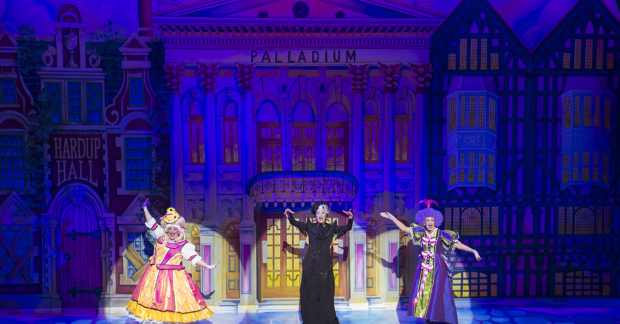 Suzie Chard, Paul O&#39;Grady and Wendy Sommerville in Cinderella at the London Palladium