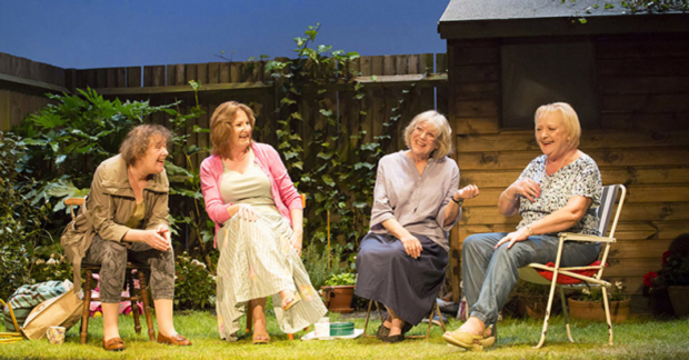 Linda Bassett (Mrs Jarrett), Deborah Findlay (Sally), Kika Markham (Lena) and June Watson (Vi)