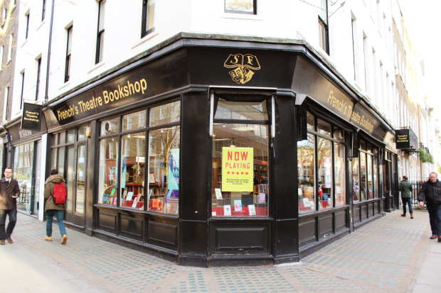 Samuel French bookshop on Fitzroy Street