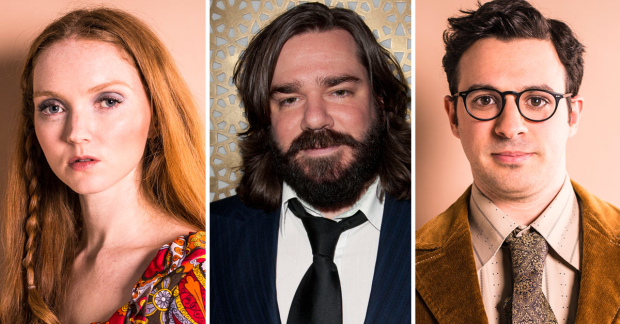 Lily Cole, Matt Berry and Simon Bird