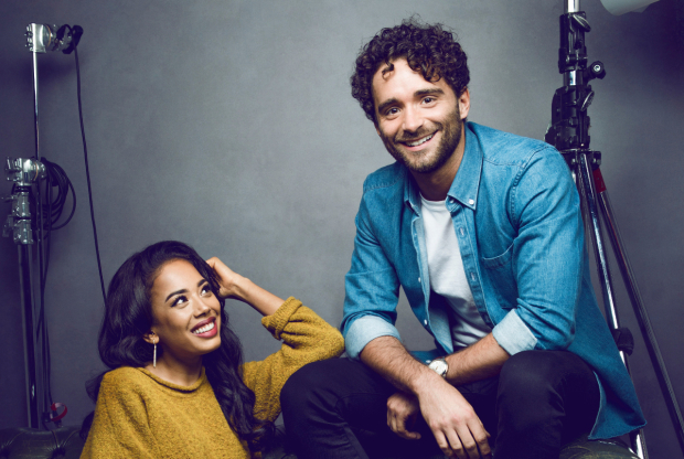 Jade Ewen and Matthew Croke