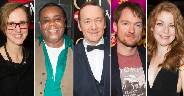 Tamara Harvey, Clive Rowe, Kevin Spacey Killian Donnelly and Laura Pitt-Pulford