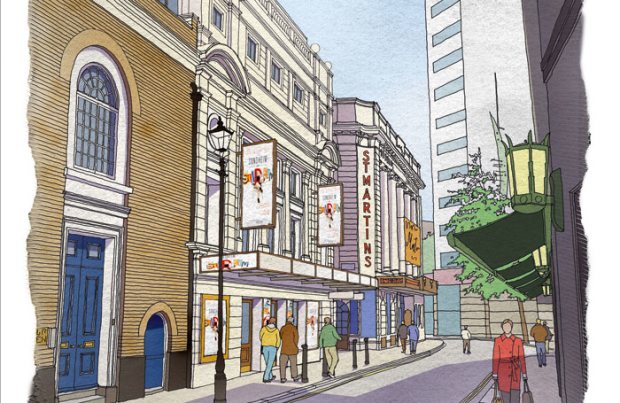 Proposed plans for the new Sondheim Theatre