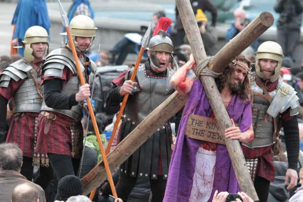 The Passion Play in London  in 2013