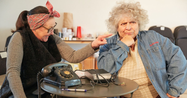 Frances Barber and Miriam Margolyes  