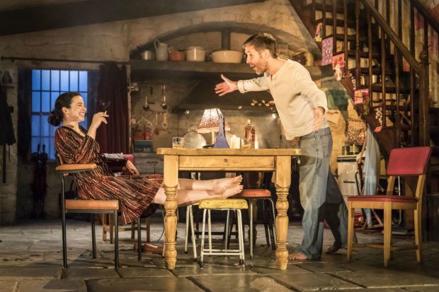 Laura Donnelly (Caitlin Carney) and Paddy Considine (Quinn Carney) in The Ferryman