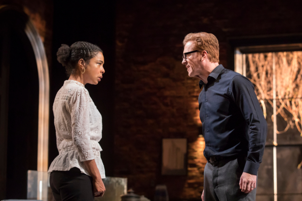 Sophie Okonedo and Damian Lewis in The Goat, or Who is Sylvia
