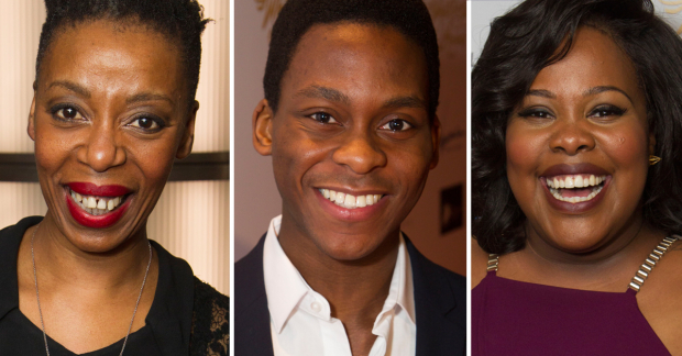 Noma Dumezweni, Tyrone Huntley and Amber Riley