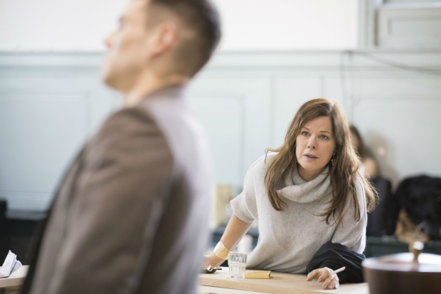 Marcia Gay Harden in rehearsal for  Sweet Bird of Youth 