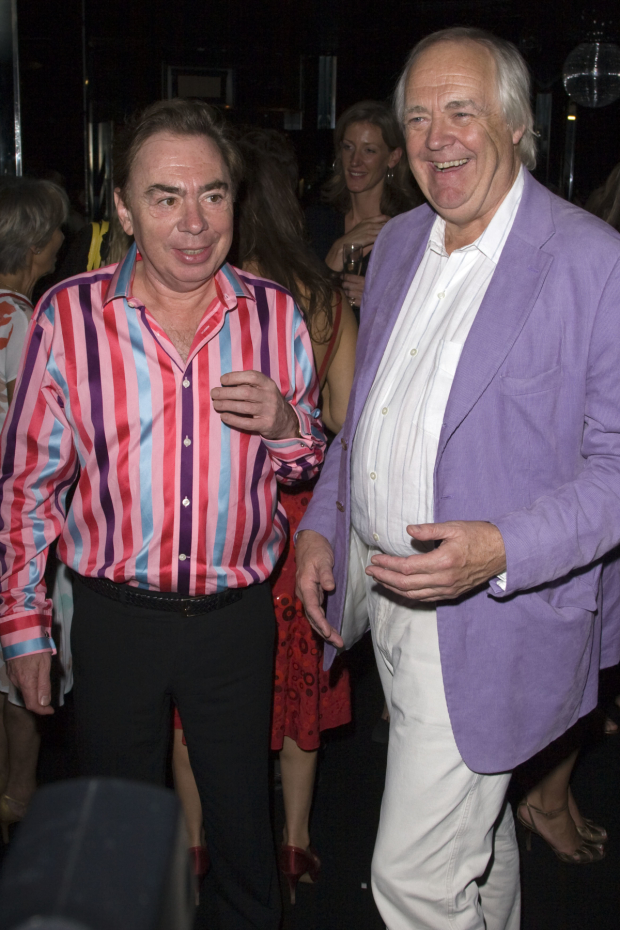  Andrew Lloyd Webber and Tim Rice attend the press night for Joseph and the Amazing Technicolor Dreamcoat in 2007. 
