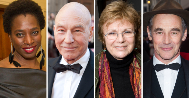 Tanya Moodie, Patrick Stewart, Julie Walters and Mark Rylance have all backed the manifesto