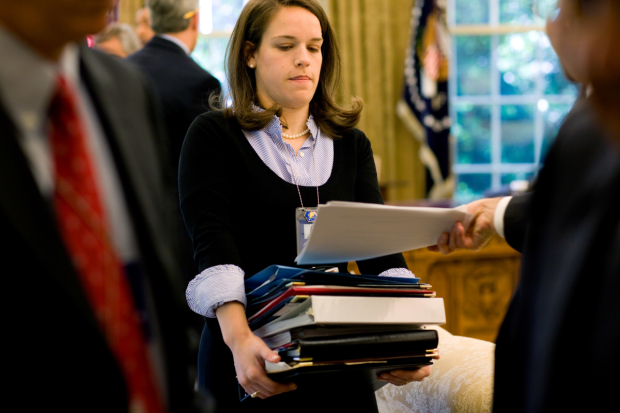 A busy press secretary at the White House: much like Sonia&#39;s day-to-day job. 