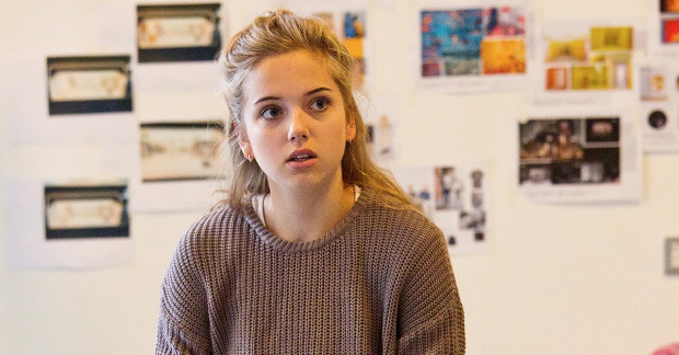 Hannah Rae in rehearsals for Bodies