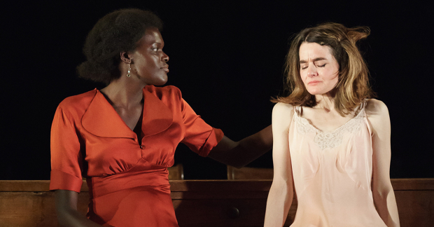 Sheila Atim (Marianne Laine) and Shirley Henderson (Elizabeth Laine)