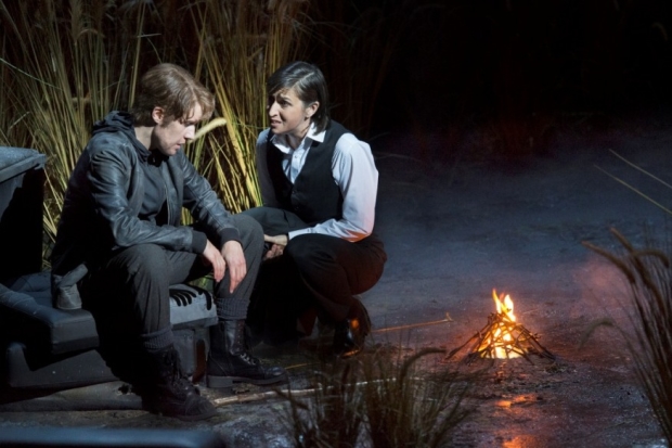 Anna Stéphany as Sesto and:Michèle Losier as Annio in La clemenza di Tito (Glyndebourne)