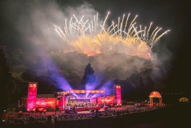 The Virgin Money fireworks concert which close the Edinburgh International Festival last night