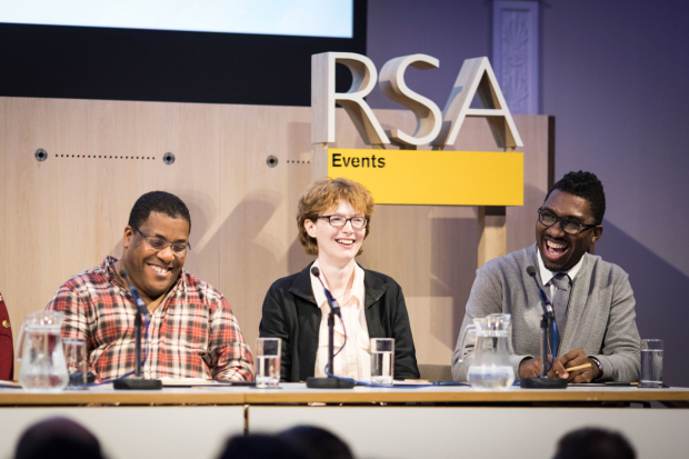 Roy Williams Rosemary Jenkinson and Kwame Kwei-Armah