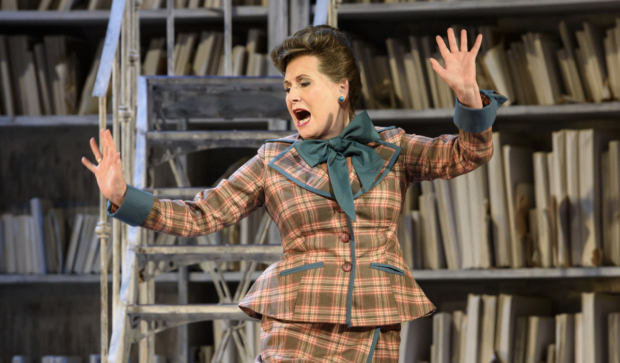 Janis Kelly as Berta in Il barbiere di Siviglia (Glyndebourne Tour)