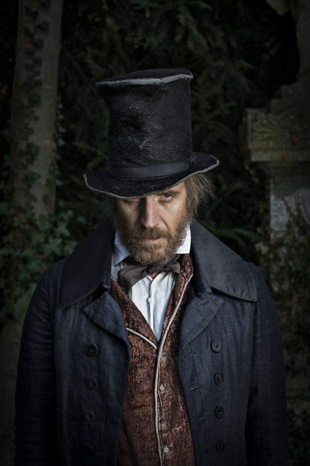 Rhys Ifans as Scrooge in A Christmas Carol