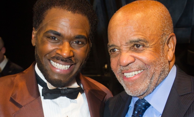 Cedric Neal, as Berry Gordy in Motown, and Berry Gordy